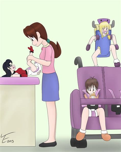 hitomi diaper|Diapered Anime .